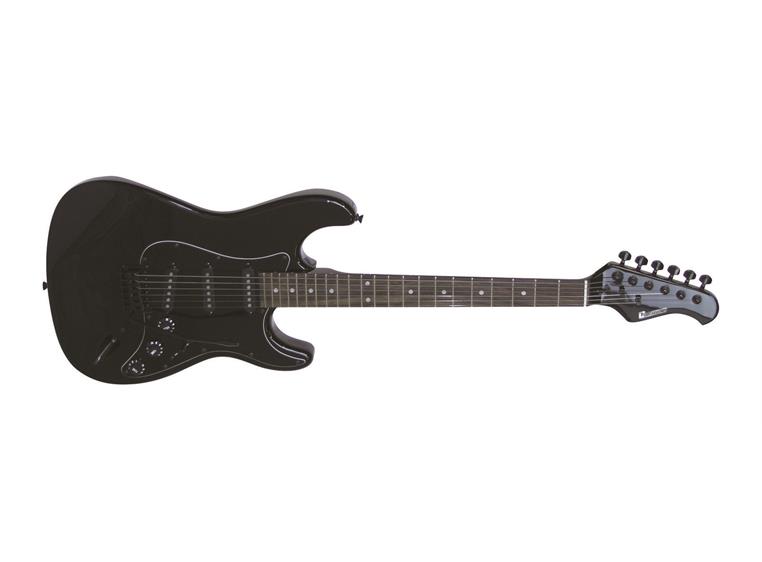 DIMAVERY ST-203 E-Guitar, gothik-black
